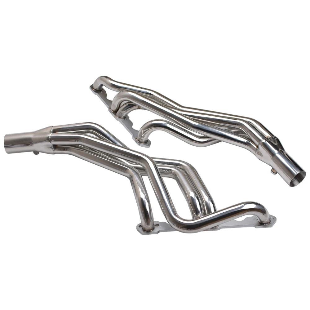Stainless Steel Long Tube Exhaust Header Manifold Kit For Chevy Camaro Pontiac Firebird 5.7L V8 LT1 Engine 1993-1997