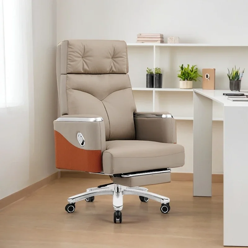 Soft Tilt Control Chair Wheels Armrest Headrest Designer Executive Office Chair Chaise Recliner Fotel Gamingowy Home Office