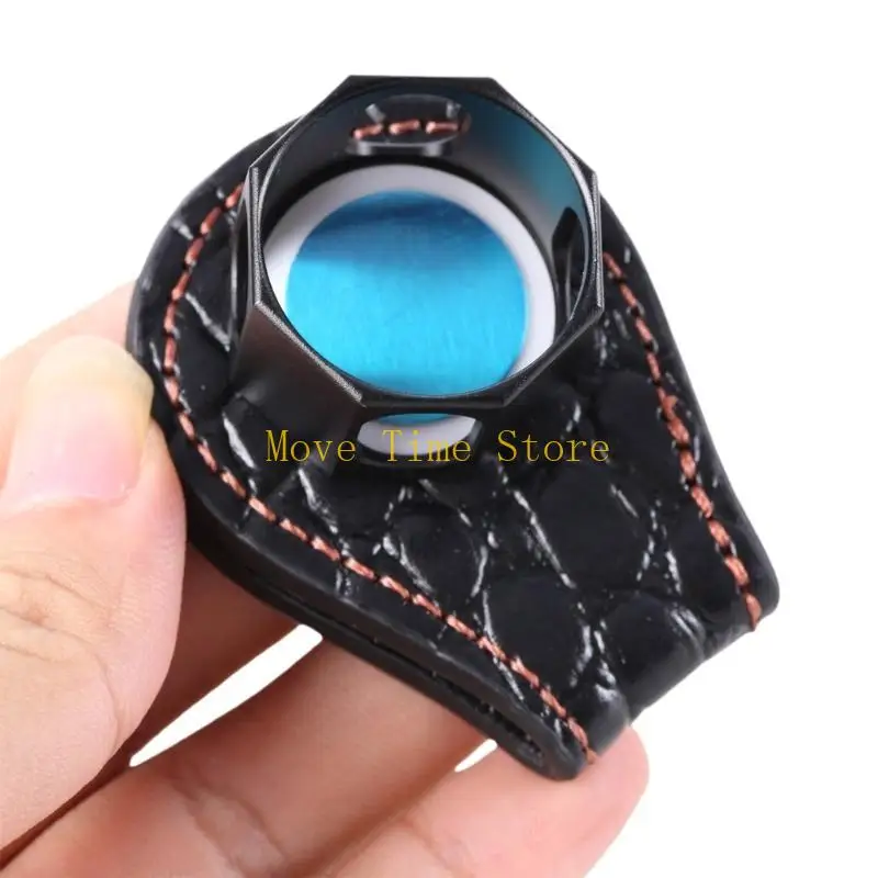 

92me маленький магнитный кожаный держатель мела для бассейна с насадками для зажима для ремней