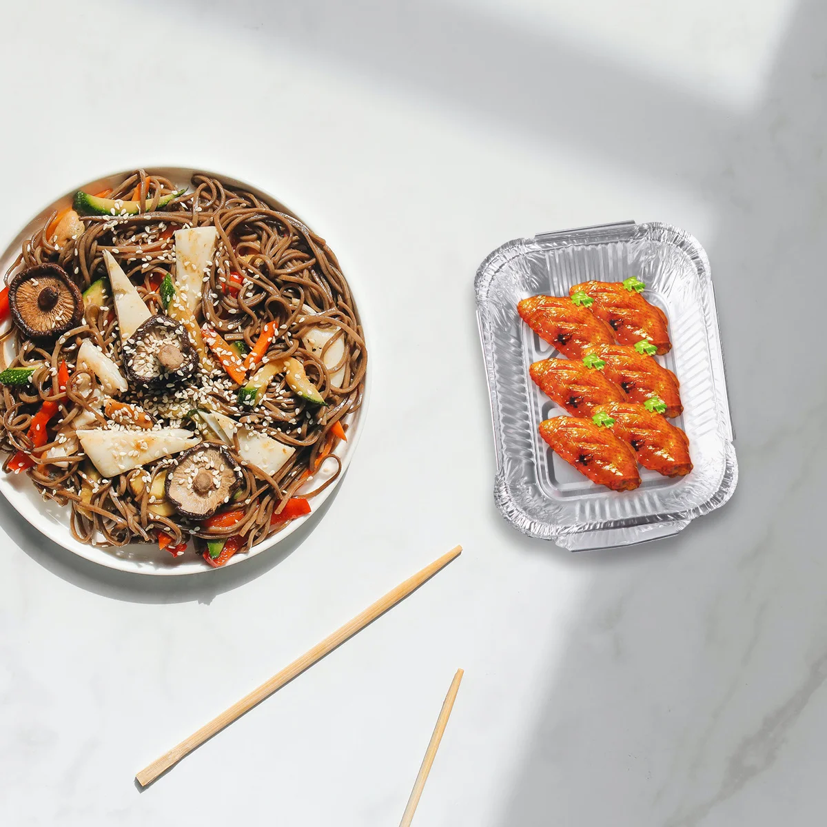 

20Pcs Disposable Bbq Drip Pan Tin Foil Food Container for Baking Bbq Barbecue Pan Disposable Food Container