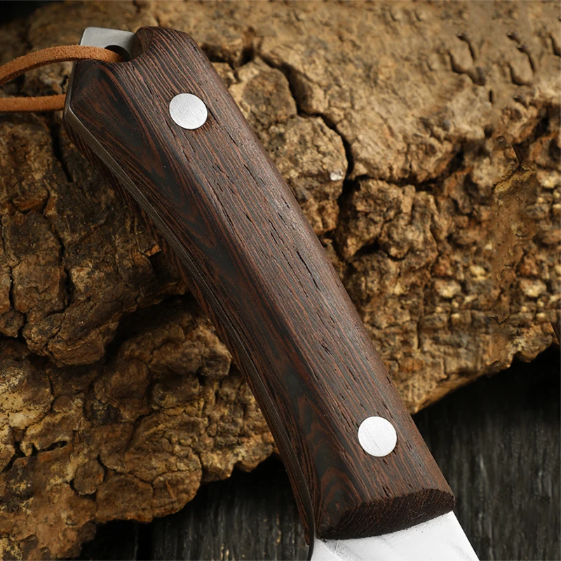 Stainless Steel Kitchen Boning Knife High Hardness Cleaver Utility Knife Fishing Pocket Utility Knife Meat Vegetable Cutter