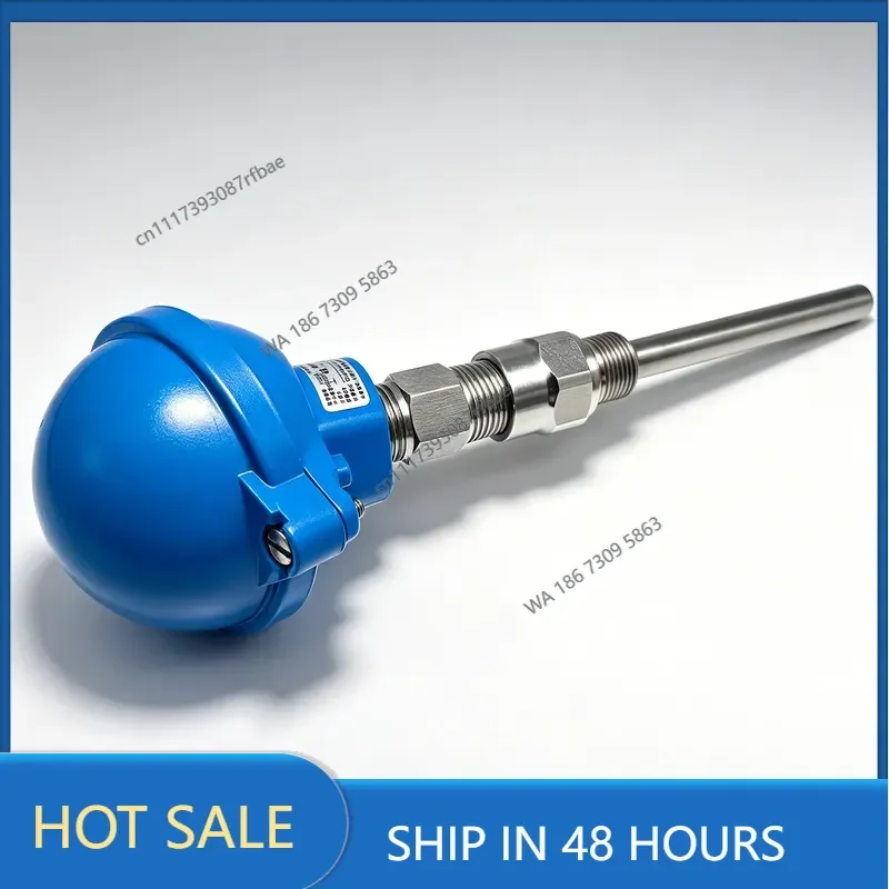 iTC10i-k Armored Thermocouple, Spring Structured Probe + Casing Form K Type Explosion-Proof Thermocouple