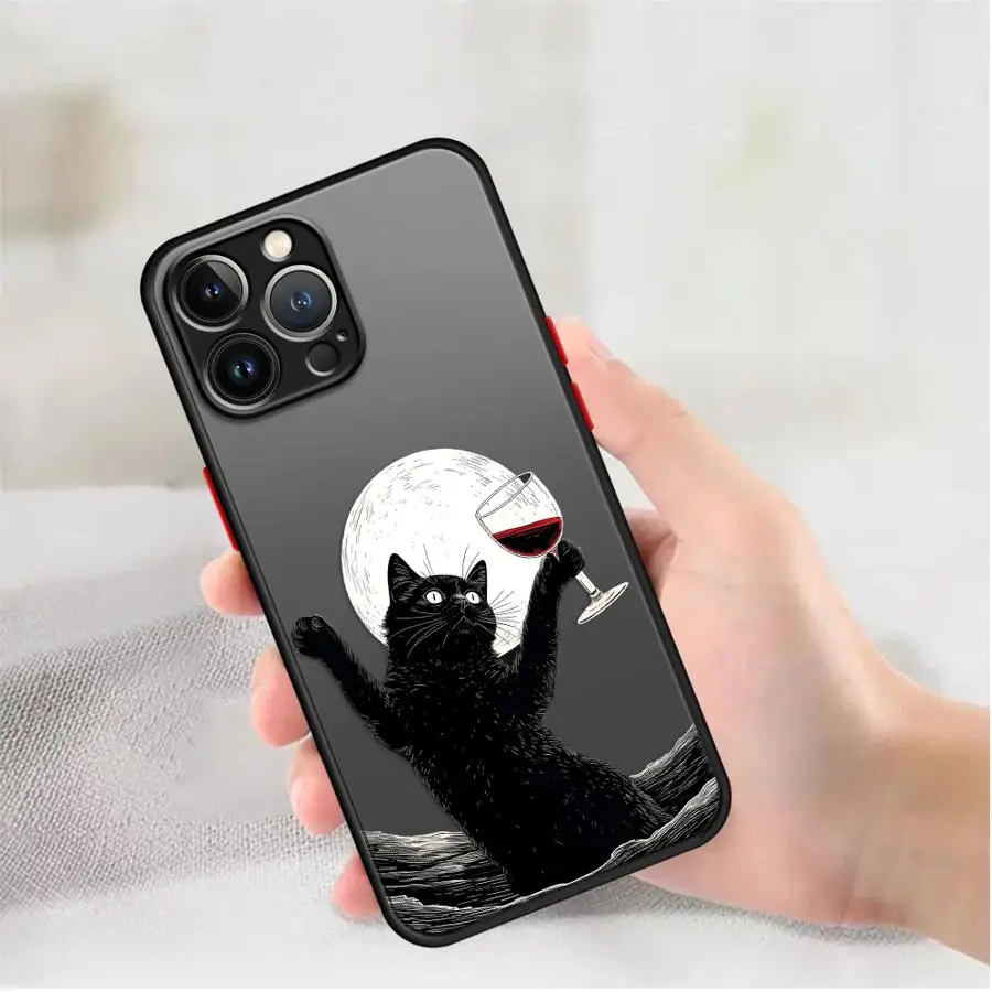 Coque arrière créative à la mode pour iPhone 7 8 16e 12 17 Air 16 Pro Max XS 11 14 13 Mini 15 Plus