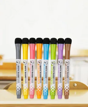 Gxin – ensemble de marqueurs effaçables, 8 pièces, couleurs aimantées, pour tableau blanc, stylos à encre, ressources scolaires, pour enseignant, Graffiti, dessin pour enfants, G-208