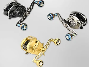 Gomexus 120mm Aluminium-Griff mit Titan-Knopf BDH-TA30 Ersatzteile für Baitcasting-Rollen Predator Power Fishing Tai Rubber – Detail 13