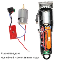 Vervanging 6500/7200 Rpm Hair Clipper Motor Compatibel Voor 8504/8148/8591 Elektrische Clippers Motor Upgrade Reparatie Onderdeel