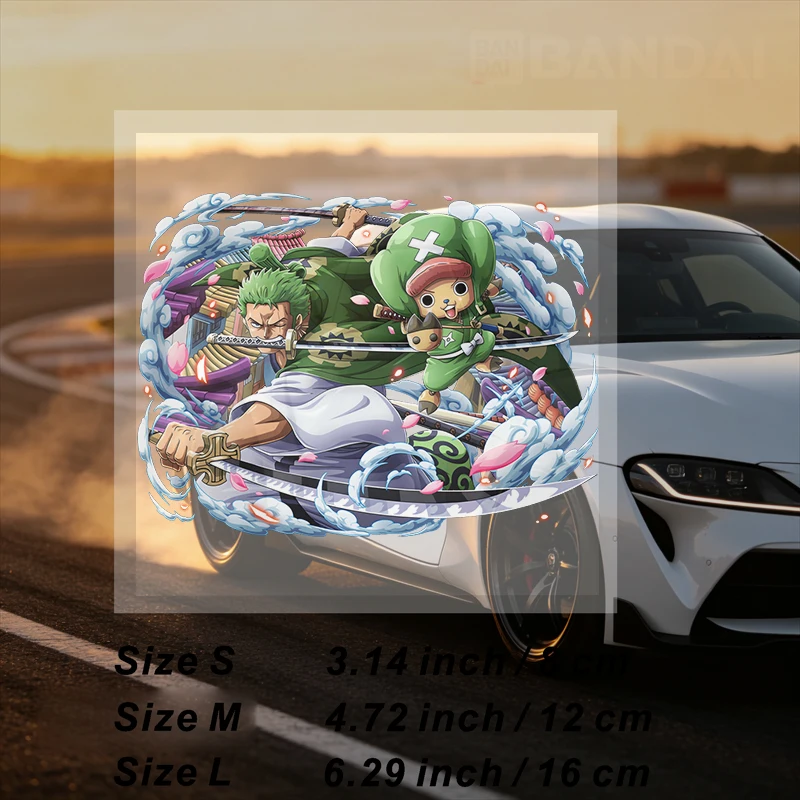 Car Stickers Anime Adventurer Vinyl Decal Waterproof Die Cut Scratch Resistant for Car Body Side Mirror Fuel Tank Auto Decor