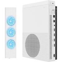 Built-in 3 High Speed Fans, 2-Port USB Charing & Data Syncing, L/H Fan Speed Switch for Xbox One S Gaming Console