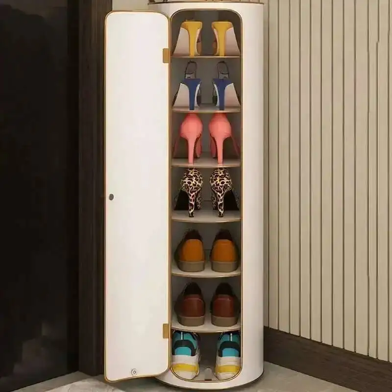 

Nordic Display Shelf Boots Children Shoes Rack Organizer Shoe Cabinet Mobile Slim Ultra Thin Archivadores Shoemakers Furniture