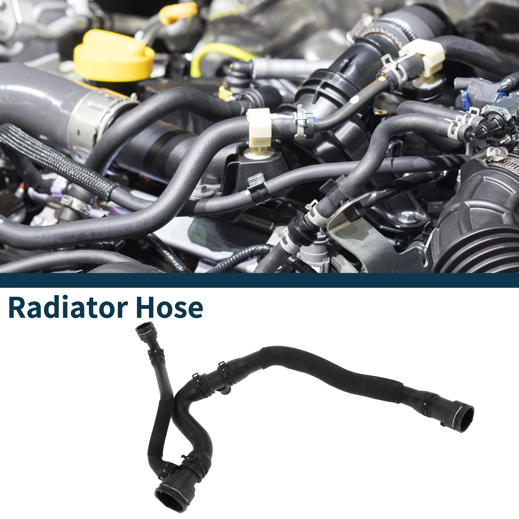 

UXCELL Radiator Hose No.4G0121055AE for Audi A6 2.0L 2012-2015 Coolant Pipe