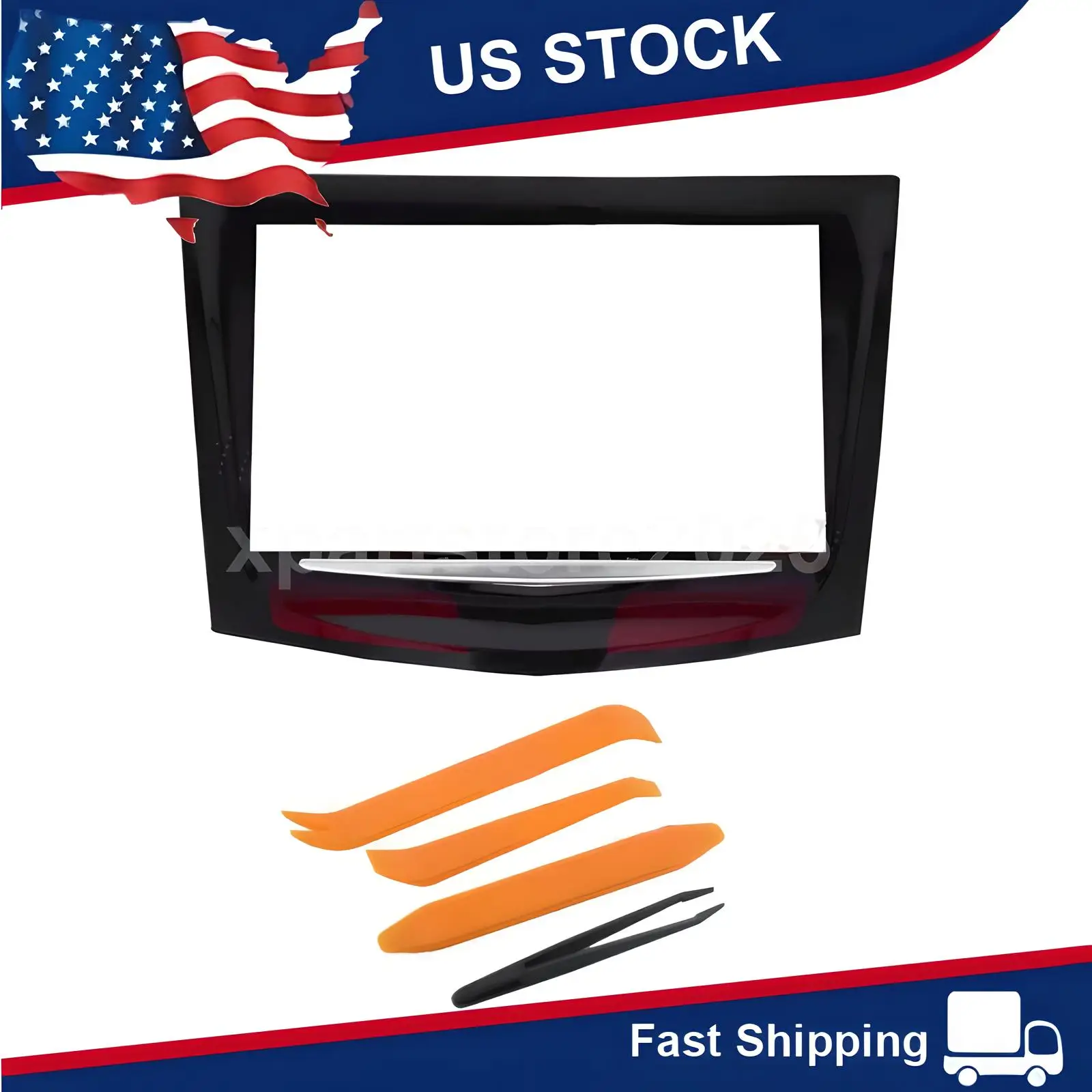CUE Touch Screen Digitizer Glass Replacement 23243166 22935061 With Tools for Cadillac ATS CTS SRX XTS Escalade 2013-2017 Car Radio Touch Panel