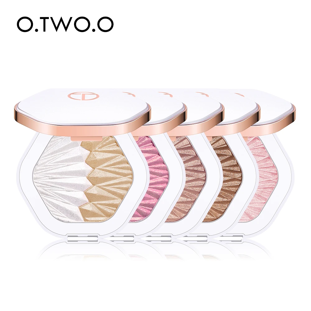 Shell Highlighter Makeup For Body Face Radiance Long Lasting Fluorescence Contouring Highlighters Pressed powder Bronzer sets