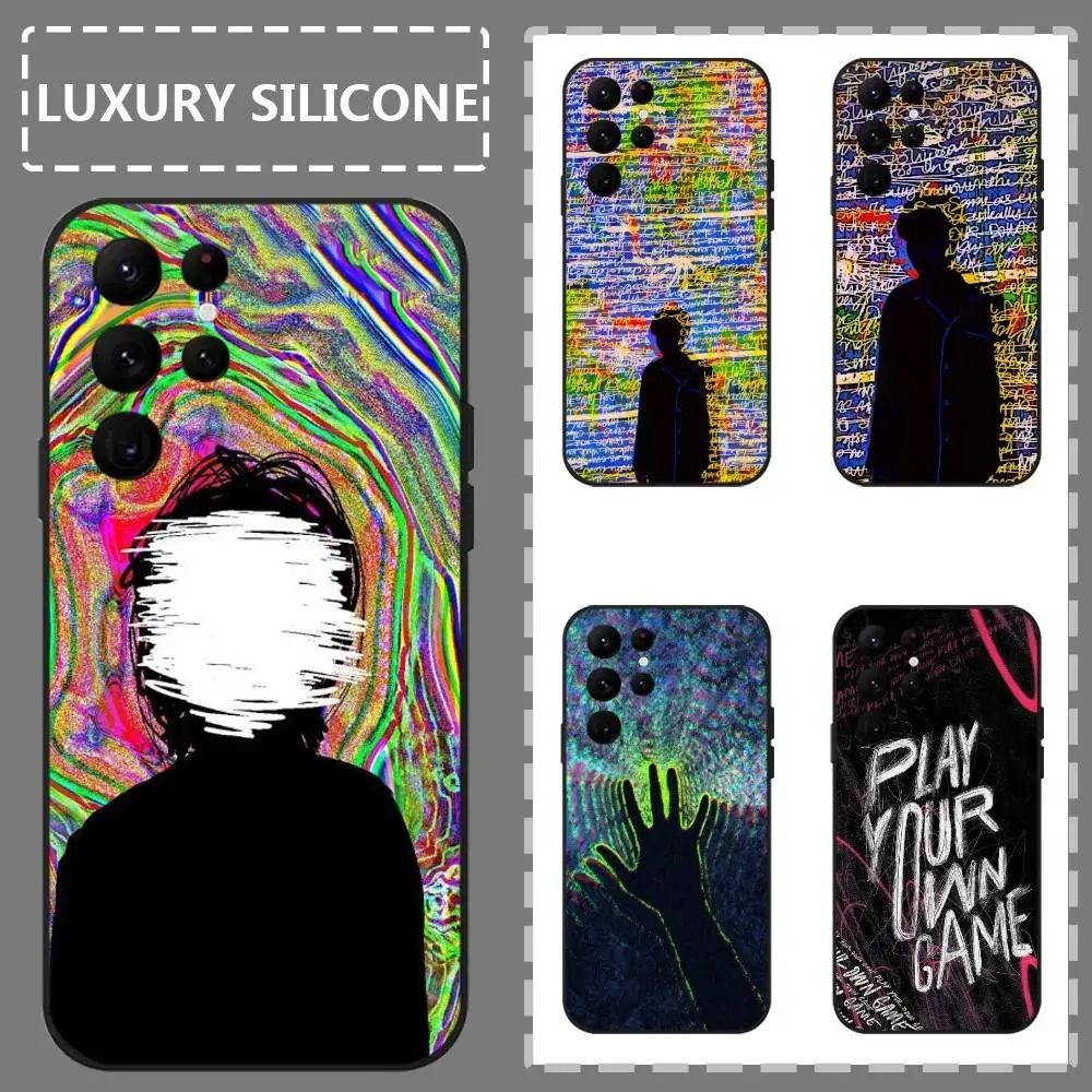 

Loneliness Personal Spiritual Phone Case For Samsung Galaxy S24 Ultra S22 S23 Ultra S21 S20 5G Protective Silicone TPU Funda