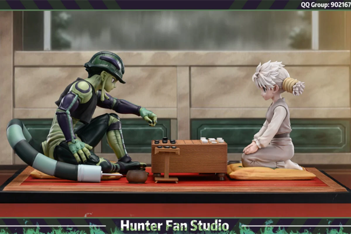 1/6 30.6Cm Gk Hunter Fan Studio Hunter X Hunter Meruem Vs Wheat Anime Action Figure Model Statue Garage Kit Toys Gift