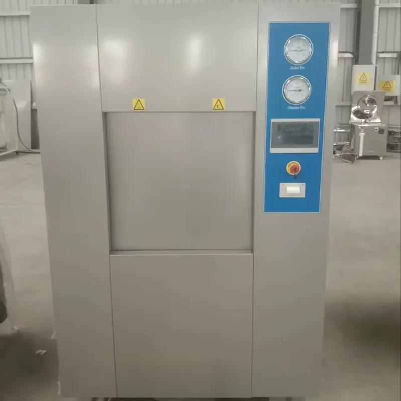 26 VST-0.3SF 300L Vertical Pulse Vacuum Steam Processing System--Double Sliding Door Type for Healthcare & Research