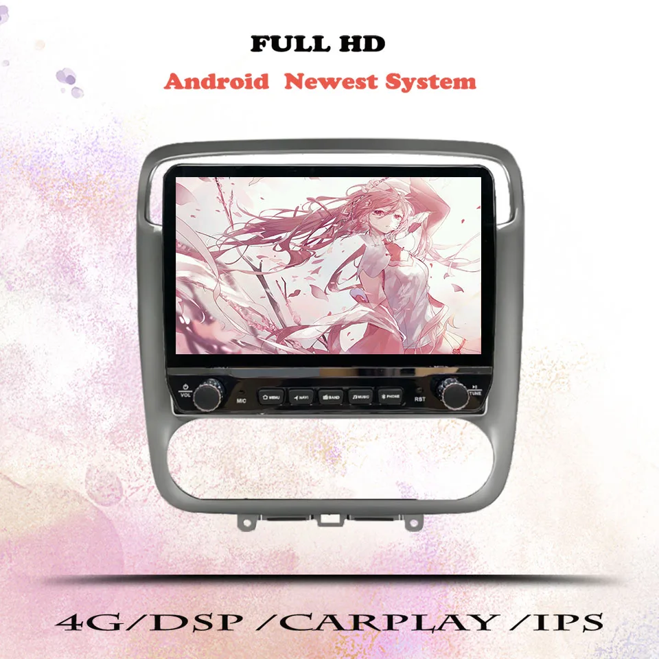 Android 14 8G Ram Car Radio Video DVD Player GPS Navigation HU For Honda Stream 2000 - 2006 Car intelligent systems 4G Lte WiFi