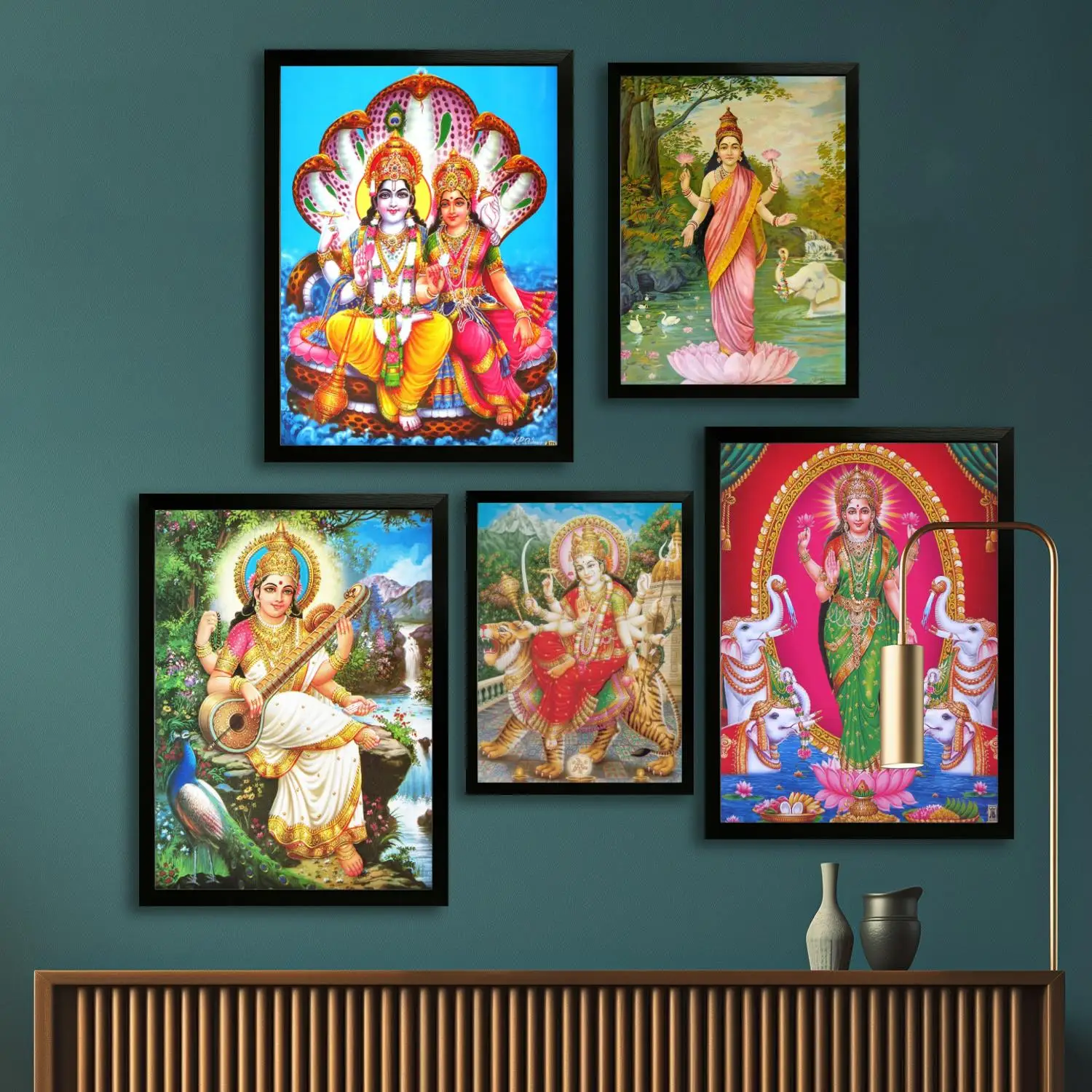 

laxmi Canvas Art Poster and Wall Art Picture Print, Modern Family Bedroom Decor Posters,Decorative painting
