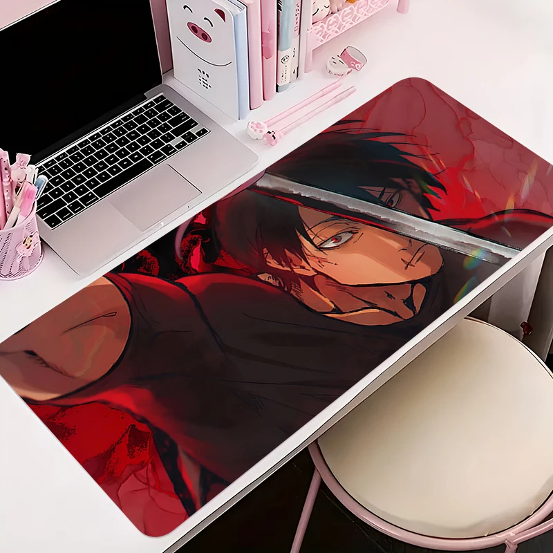 

Mouse Pad PC Accessories Keyboard Mat Anime Pattern J-jujutsu Kaisen Toji Fushiguro Anti-slip Rubber HD Mousepad Gamer Desk Mat