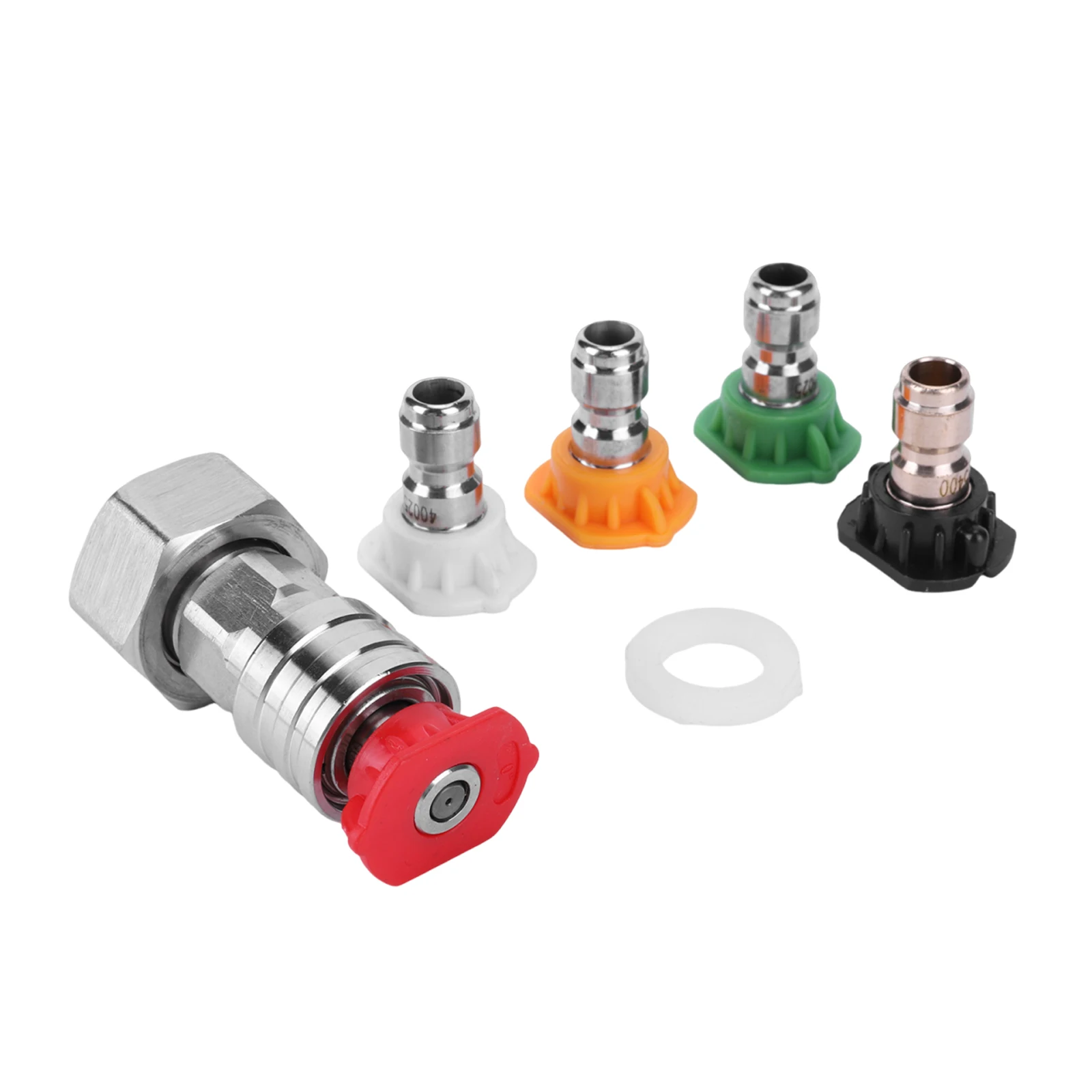 3/4 GHT To 1/4 Quick Connector Stainless Steel -Proof Adapter Convert Water Hose To Power Washer Connector