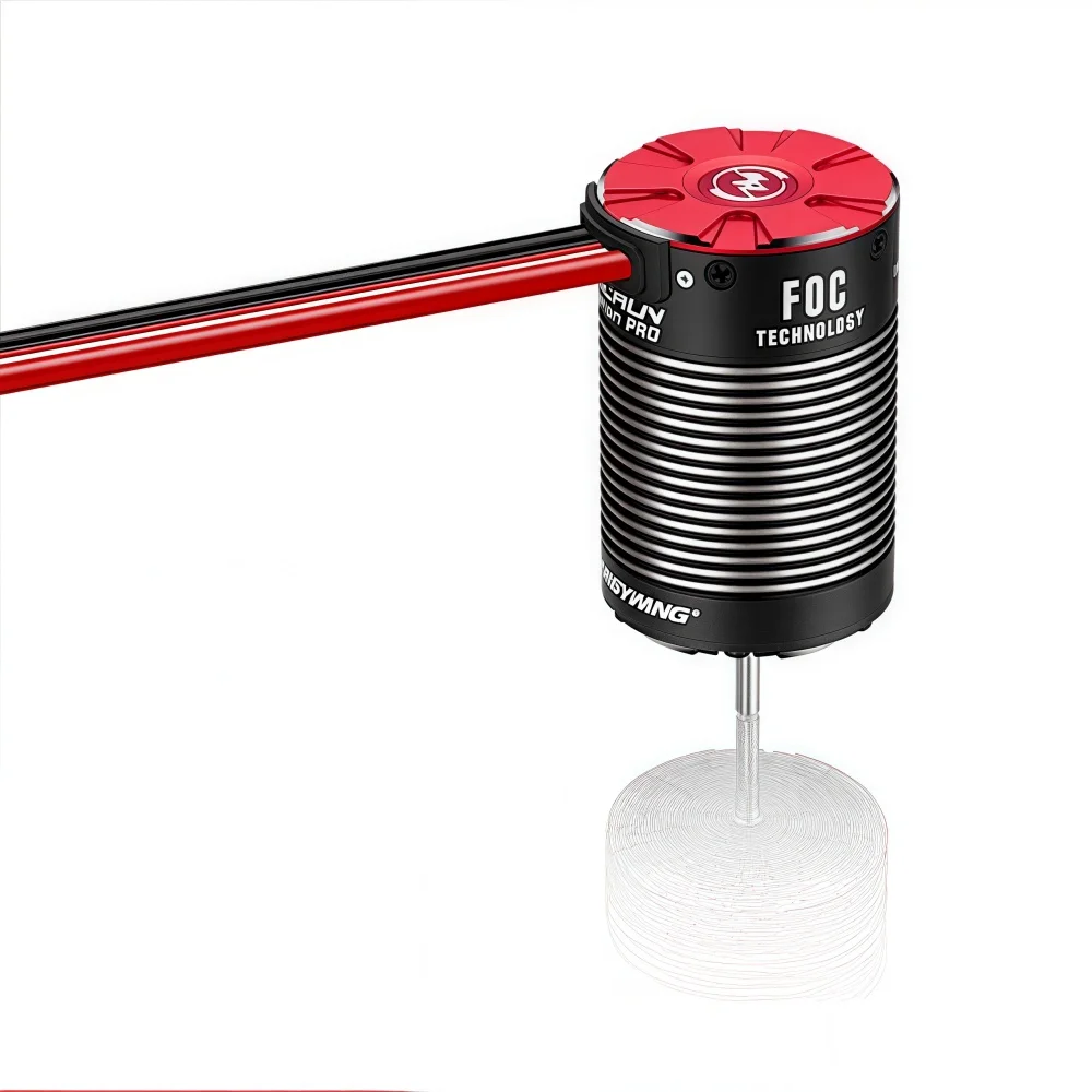 FATJAY Hobbywing Fusion PRO 2300KV 2 em 1 Motor de escalada sem escova à prova d'água com sensor 2-3S para crawler 1/10