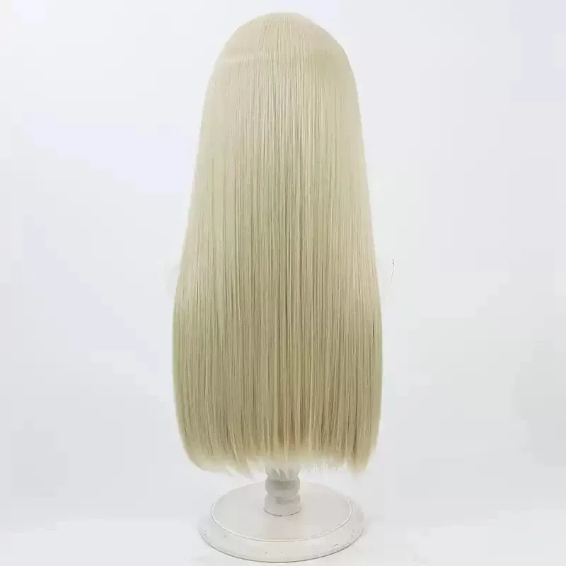 Anime Charisma House Terra Cosplay peluca amarillo claro pelo sintético resistente al calor fiesta de Halloween;3,v'6.f;9,