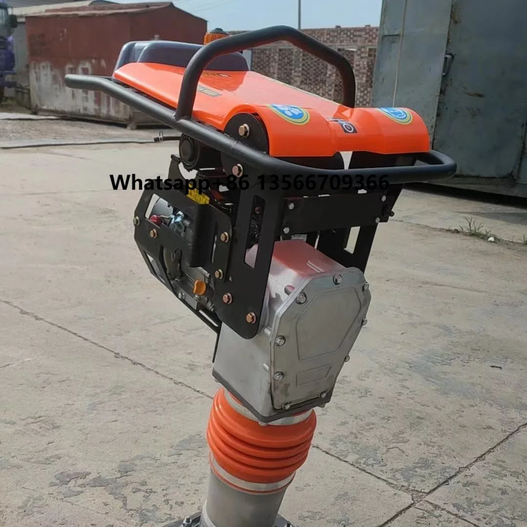 

Power Rammer Handheld Construction Concrete Tools Building Construction Machinery Soil Earth Hand Push Vibrating Jumping Rammer