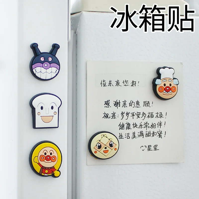 Cute Cartoon Funny Silicone Fridge Magnet Home Decore Mini Refrigerator Home Decoration Sticker Magnets For Fridge Souvenir