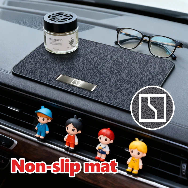 Car Anti-Slip Mat Auto Phone Key Holder Non Slip Storage Pad For Zeekr 001 009 003 007 7X 2024 2025 X EV 2023 2021 2022
