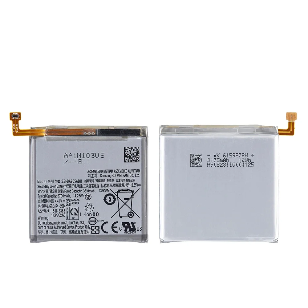 Genuine Brand New EB-BA905ABU 3700mAh Battery For Samsung Galaxy A90 A80 SM-A905F SM-A8050 SM-A805F SM-A805F/DS Batteries+Tools