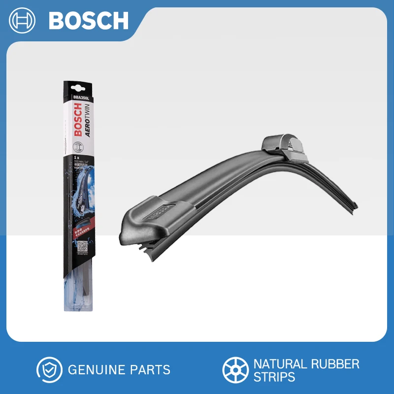 BOSCH AeroTwin Blades U-shaped Replacement Wiper Blades J hook Driver for Left-Hand Drive 14