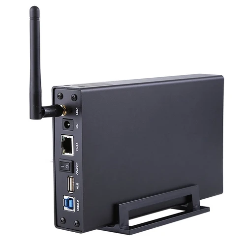 Imagen 2 del producto Blueendless BS-U35WF Servidor de transmisión Wi-Fi USB 3,0 de 300 Mbps Disco duro externo de 3,5"" Caja HDD y servidor de archivos, AP y USB Wifi S