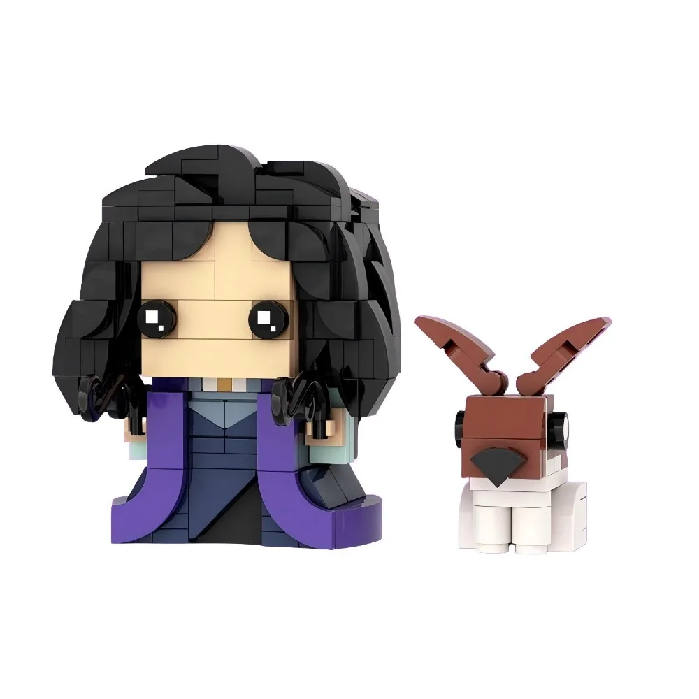 

MOC 79761 Magic Scholar Brickhead Строительные блоки 301 шт. Эксклюзивный дизайн Коллекционная модель Праздничный подарок для взрослых фанатов