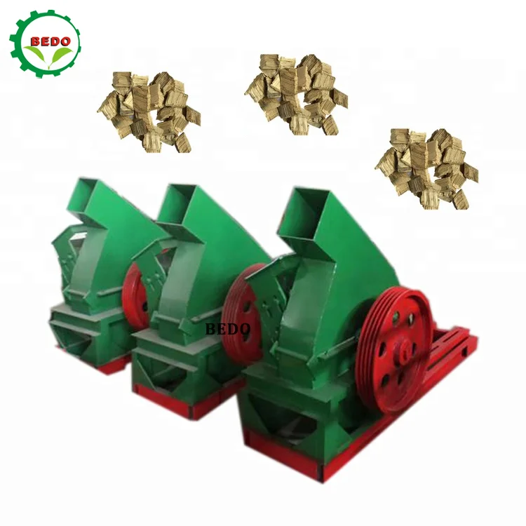 Homemade Professional Tree Shredder Electric Industrial Wooden Chipper Machine Manual Wood Cutting Chipper