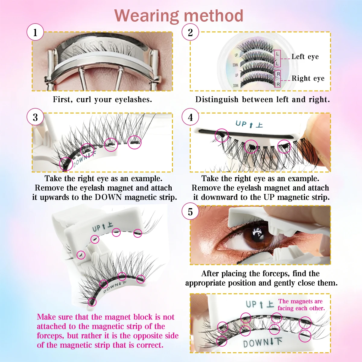 1 زوج جديد لا حاجة للغراء الرموش المغناطيسية مجموعة الطبيعية رقيق المغناطيسي الرموش الصناعية قابلة لإعادة الاستخدام جلدة مع الملقط المكياج