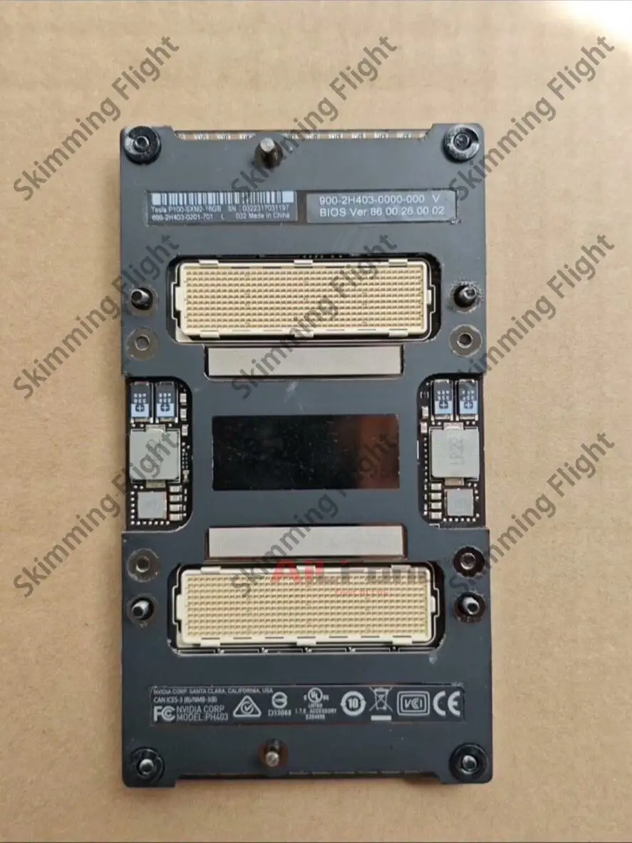 

P100 V100 32G 16G large model training deep learning GPU graphics card SXM2 operation card