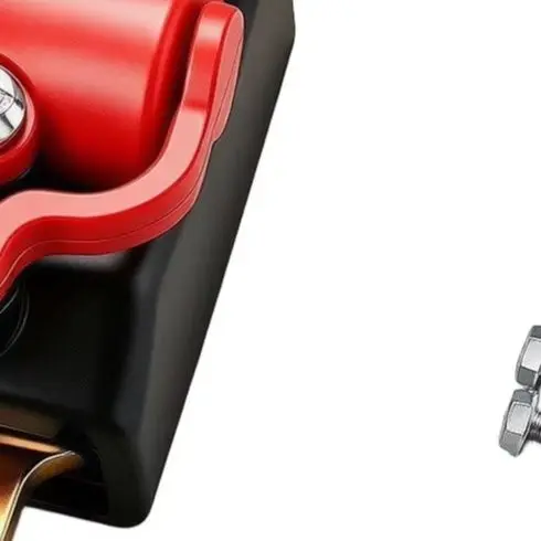 Pure Copper For Battery Disconnect Switch 12V For Motorcycle Scooter For Trike Isolator Power Saver Easy Install Black