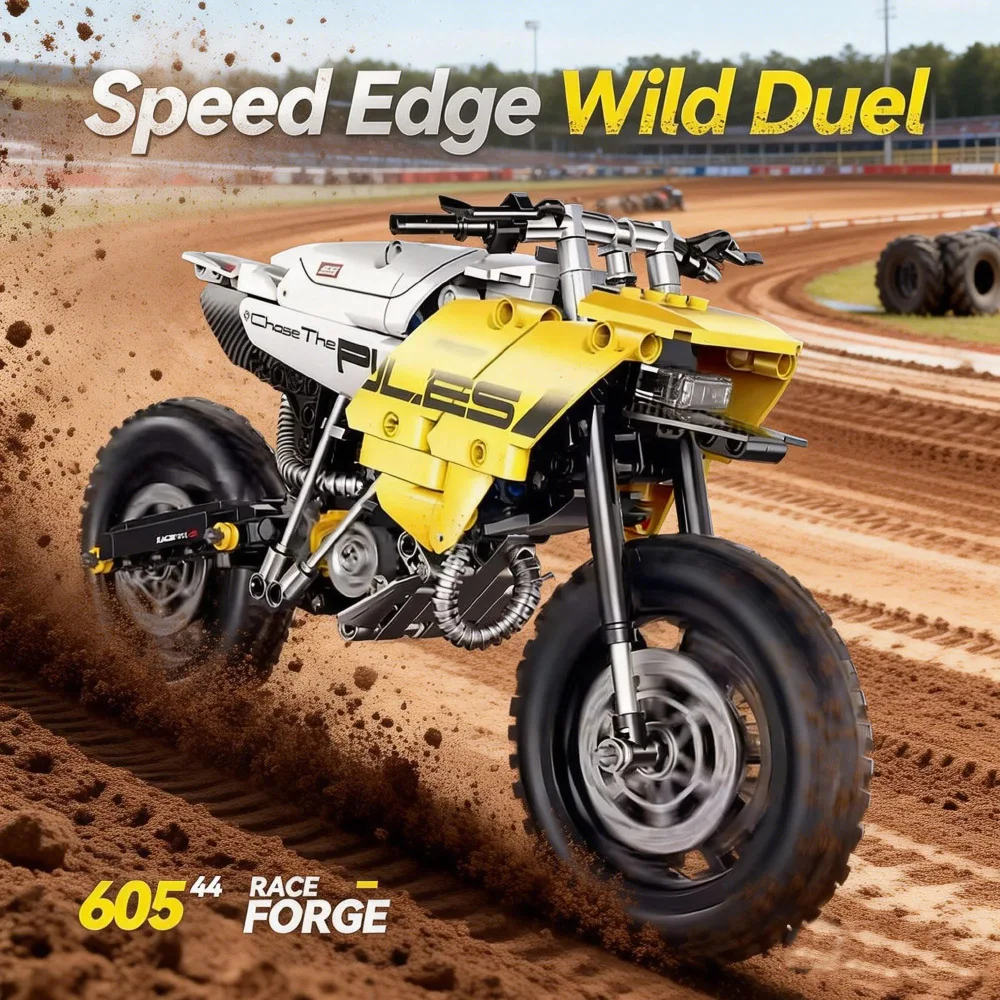 

MOC 1:8 G450X Техническая модель мото Строительный набор Городской локомотив 510 шт. Строительные блоки для взрослых Детские игрушки Праздничные подарки