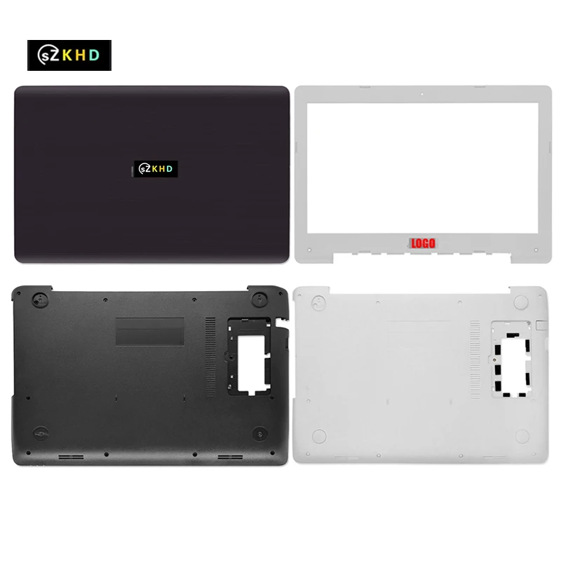 

New For Asus A456U X456U K456U F456U R456U Lcd Back Cover Top Case Bezel White Frame Bottom Cover Base Case Laptop Accessories