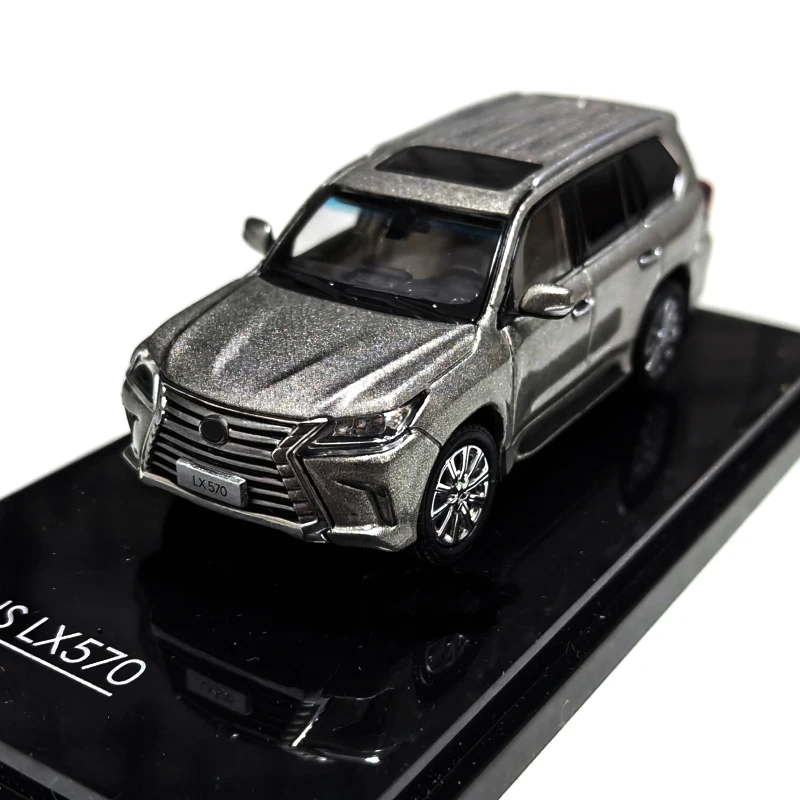 Kyosho 1:64 LX570 alloy car model SUV off-road vehicle static ornament collection gift