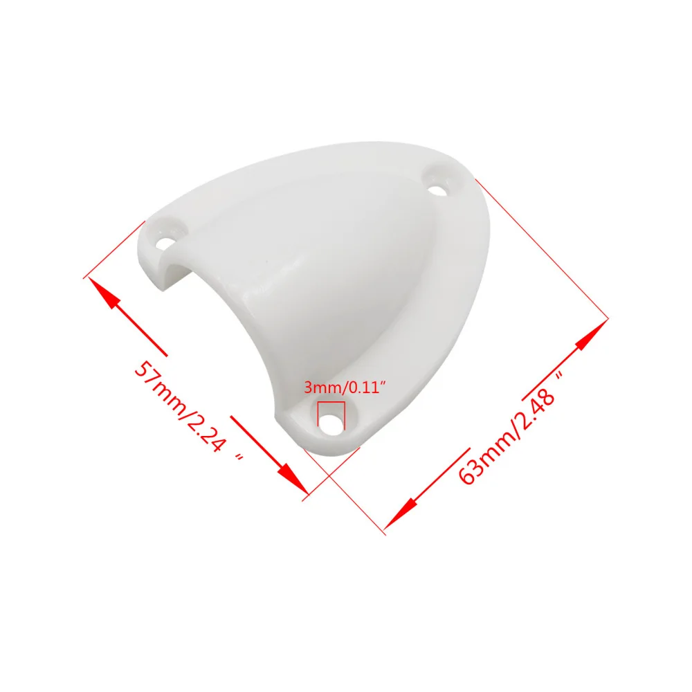 Marine Boat Vent Cover Nylon Ventilation Grille Yacht Cable Port Protector Lightweight Hardware Ship Accessory Black
