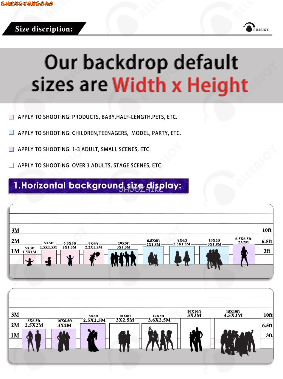 Blue Bear Baby Shower Background Cloud Teddy Bear Baby Shower Customized Poster Birthday Party Photocall Photography Backdrop