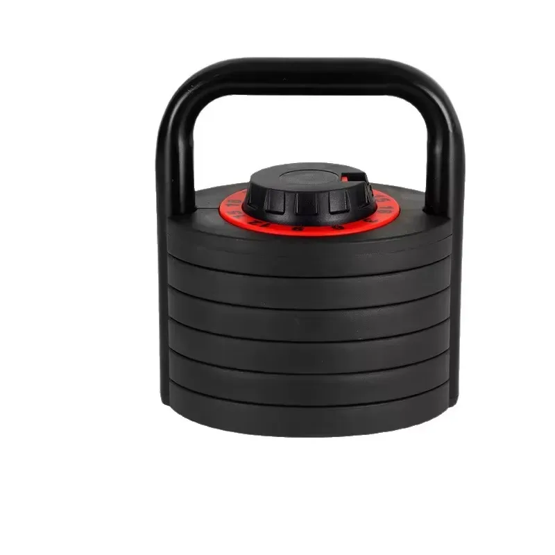 40 Pound Adjustable Kettlebell One Handed Full Body Workout Fitness Equipment Home Gym Weight