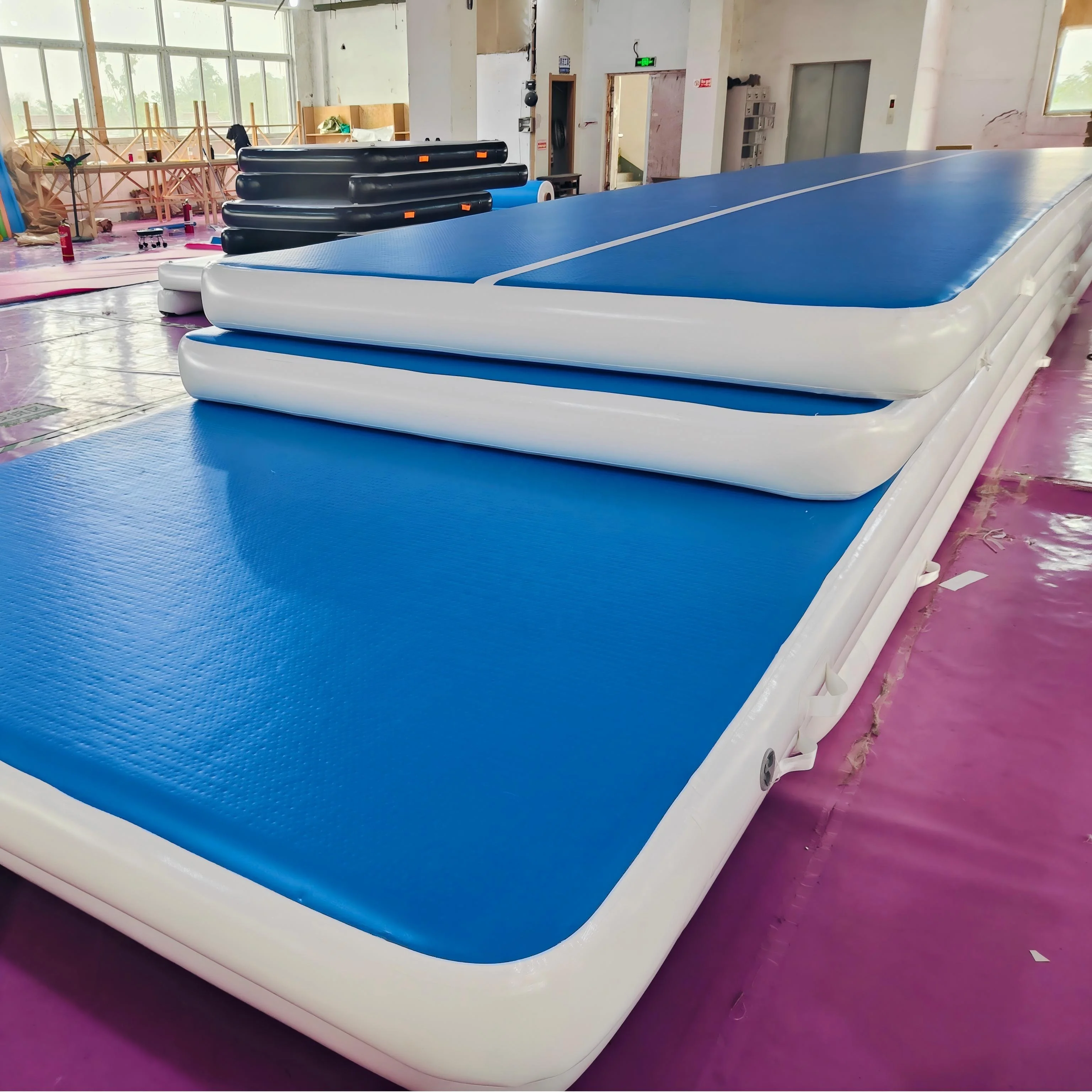 

10cm 20cm Customized Inflatable Yoga Mat Airtrack High-quality Airtrack Wholesale Commercial-level Gymnastics Track