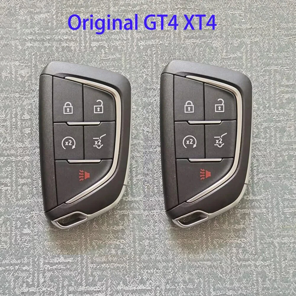 

Original 5Button 433MHZ Remote Control Key for Cadillac GT4 XT4 2023 Smart Key with 49Chip