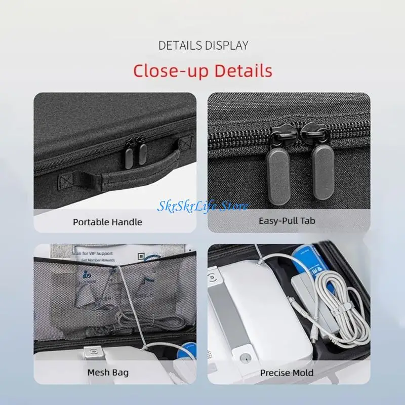 E65E Water Resistant Storage Carrying Box for Mini 2 Automatic Window Washing Device