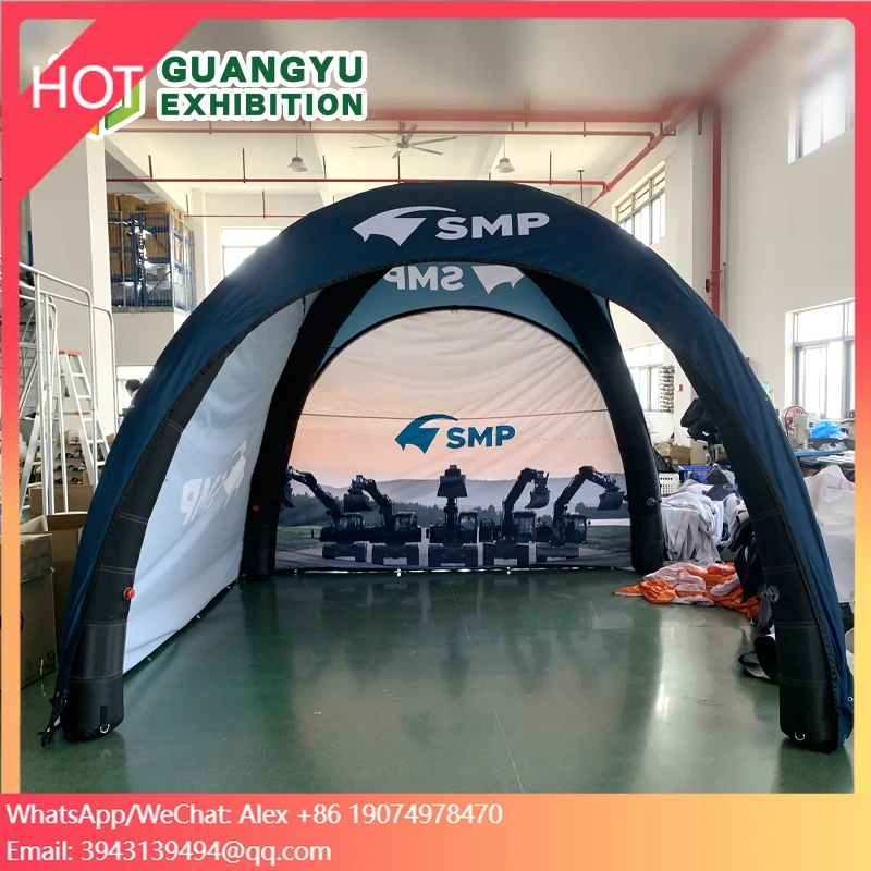 

Air-Sealed Customized Giant Outdoor Camping Party Advertising Event Dome Inflatable Tent Commercial Exhibition Inflatable Tent