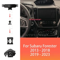 Car Phone Holder GPS Navigation For Subaru Forester 2013-2023 Adjustable Rotating Phone Holder Base Car Interior Accessories