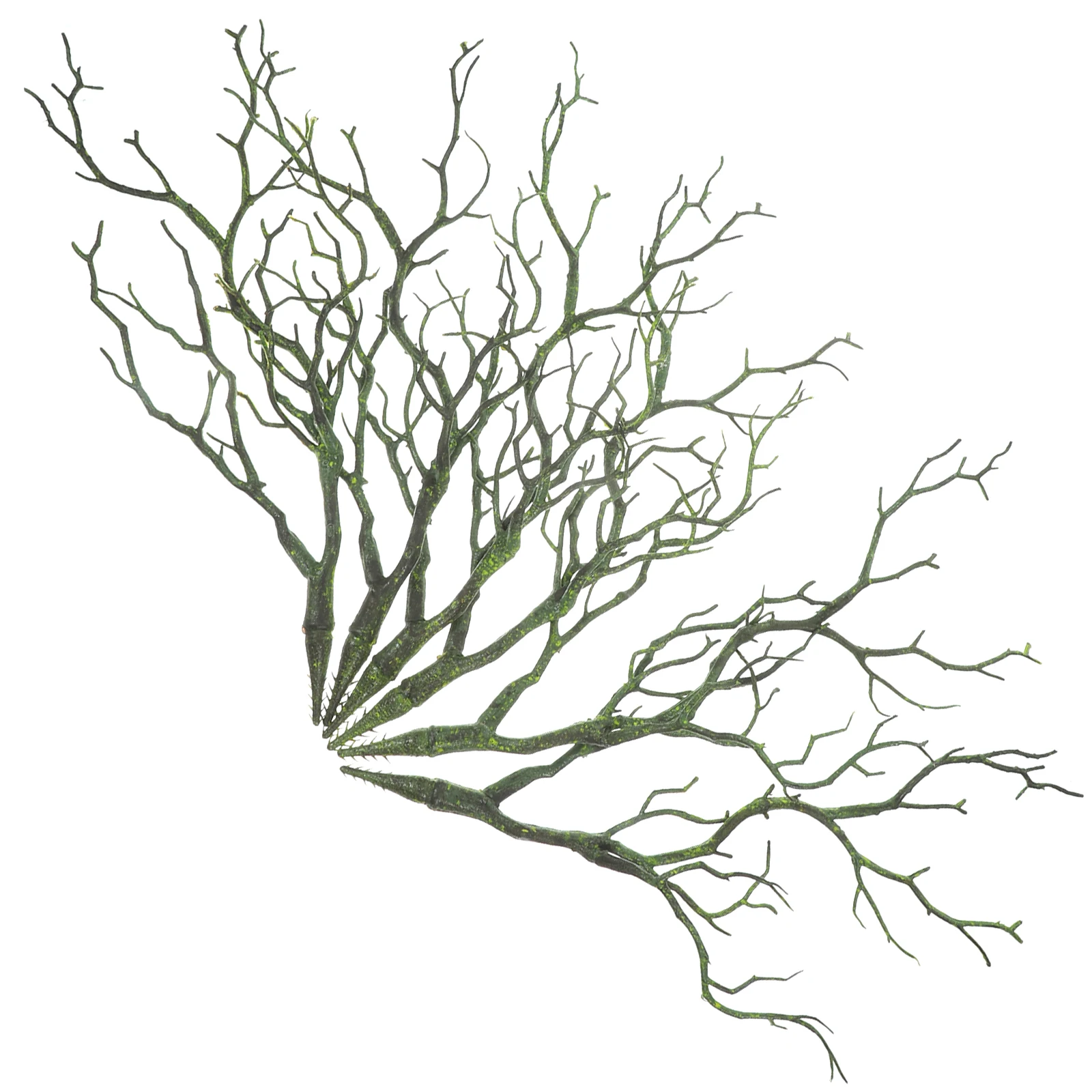 

6Pcs Artificial Plastic Branches Realistic Dried Stems Vase Filling DIY Antler Headband Creative Craft Twigs Artificial Branches