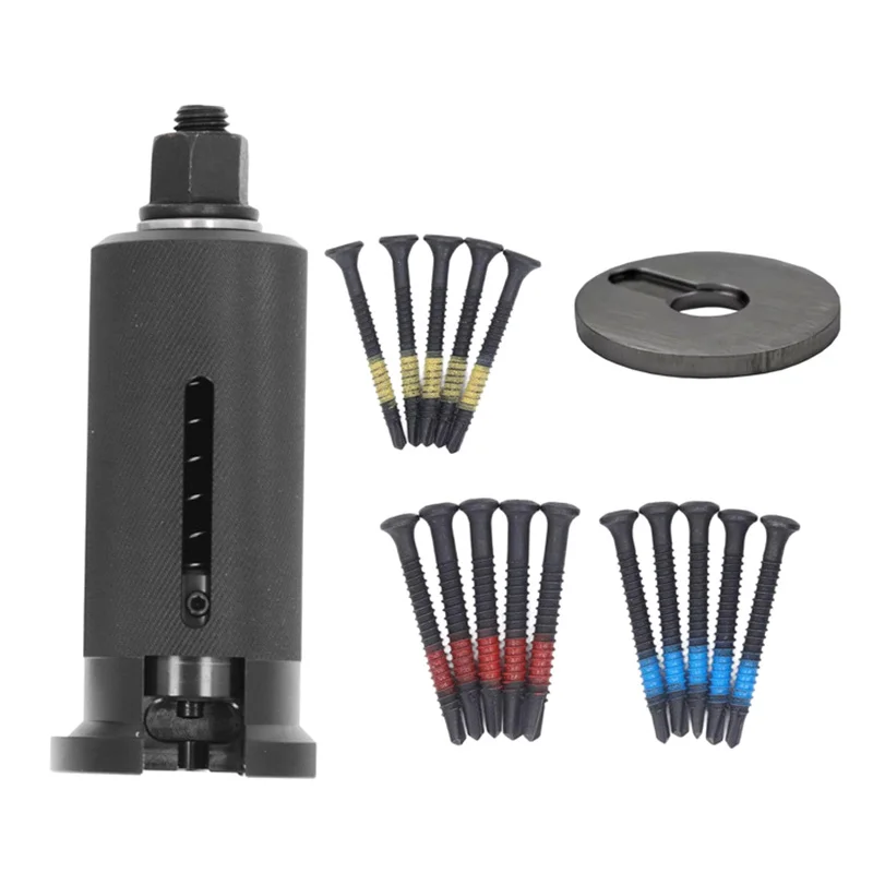 

Lock Cylinder Puller With 15pcs/Bag Screws Nail Puller Lock Tool Stainless Stell Power Puller Professional Lock Door