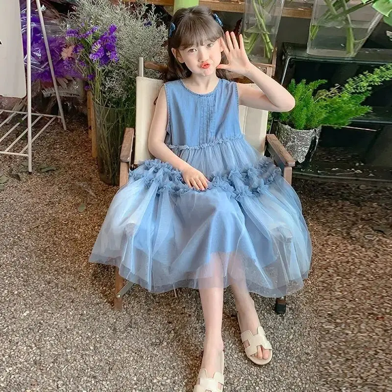 2026 Summer New Stylish Girls Dress Fashion Design Stylish and Attractive Soft Fabric Skin Friendly Comfy Nice Cut Comfortable